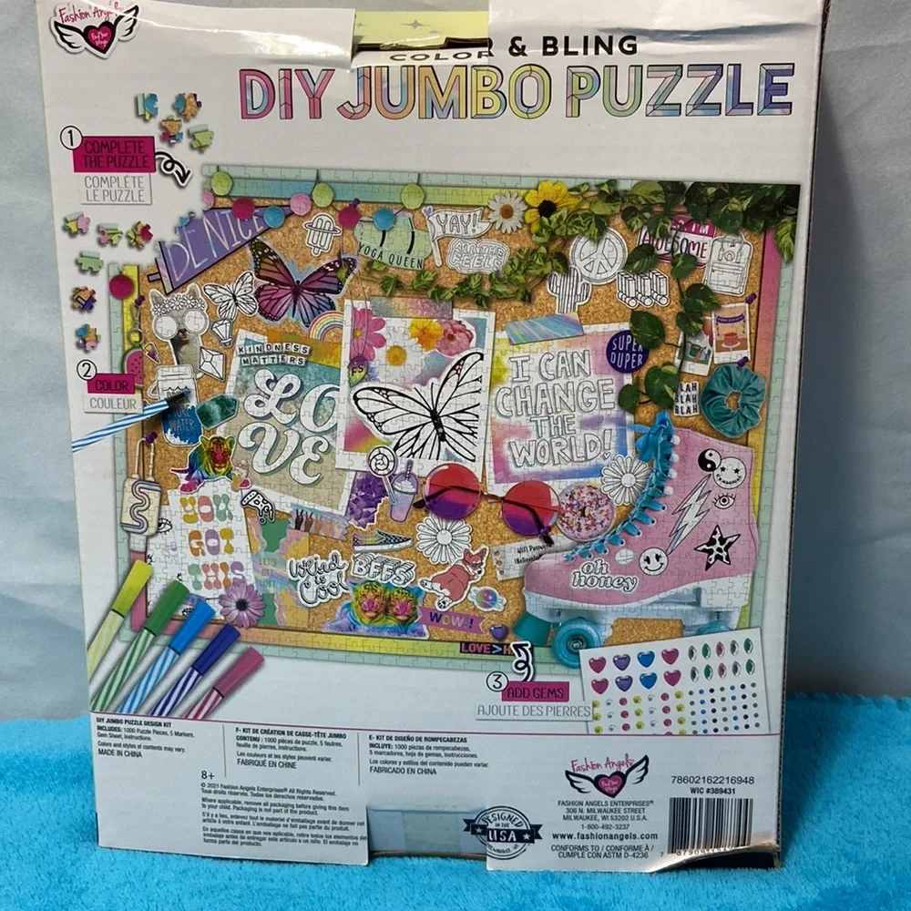 DIY Jumbo 1000 Pc puzzle